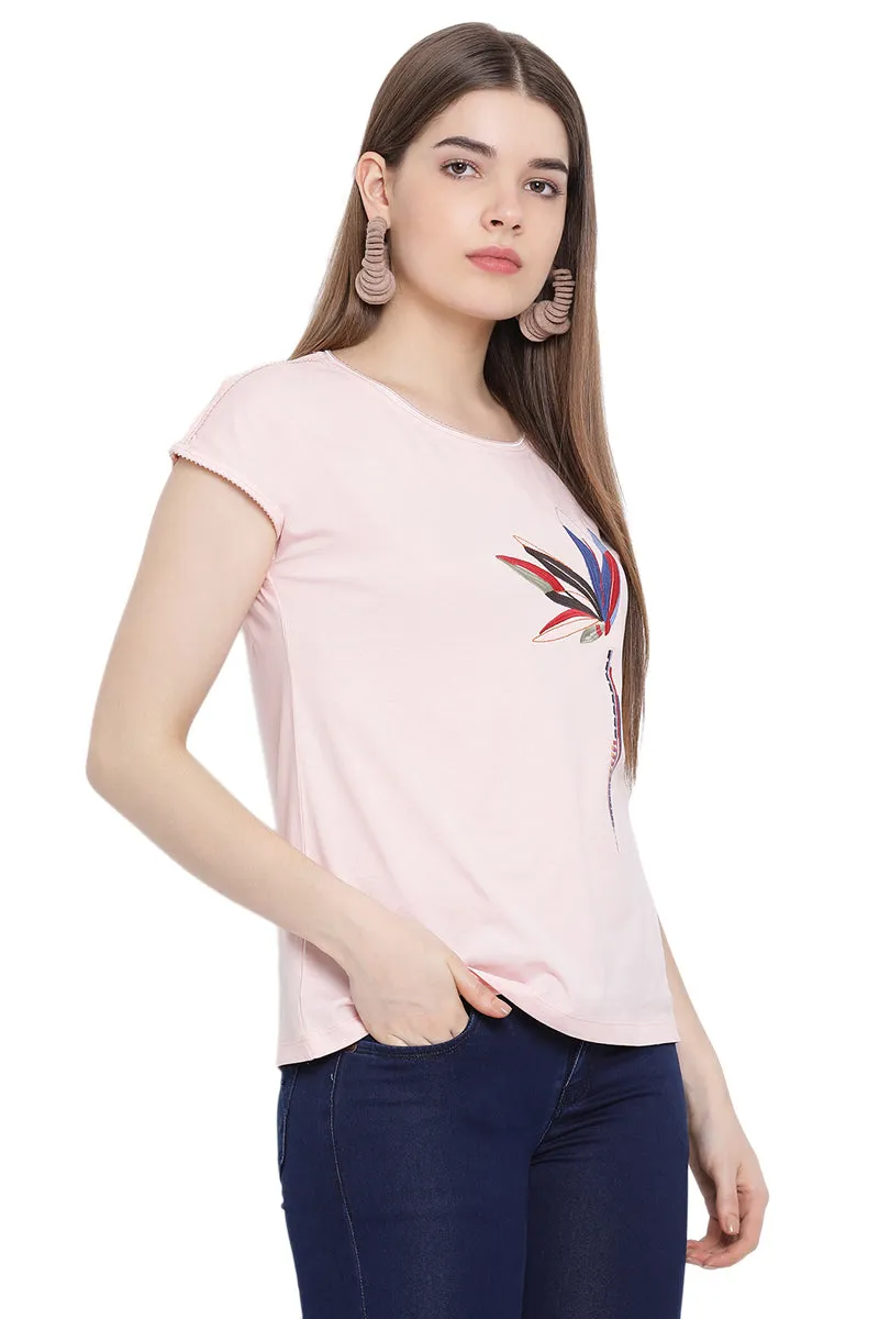 Vibrant Grass Casual T-Shirt