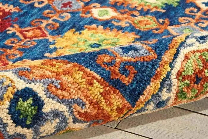 Vibrant VIB09 Navy Rug
