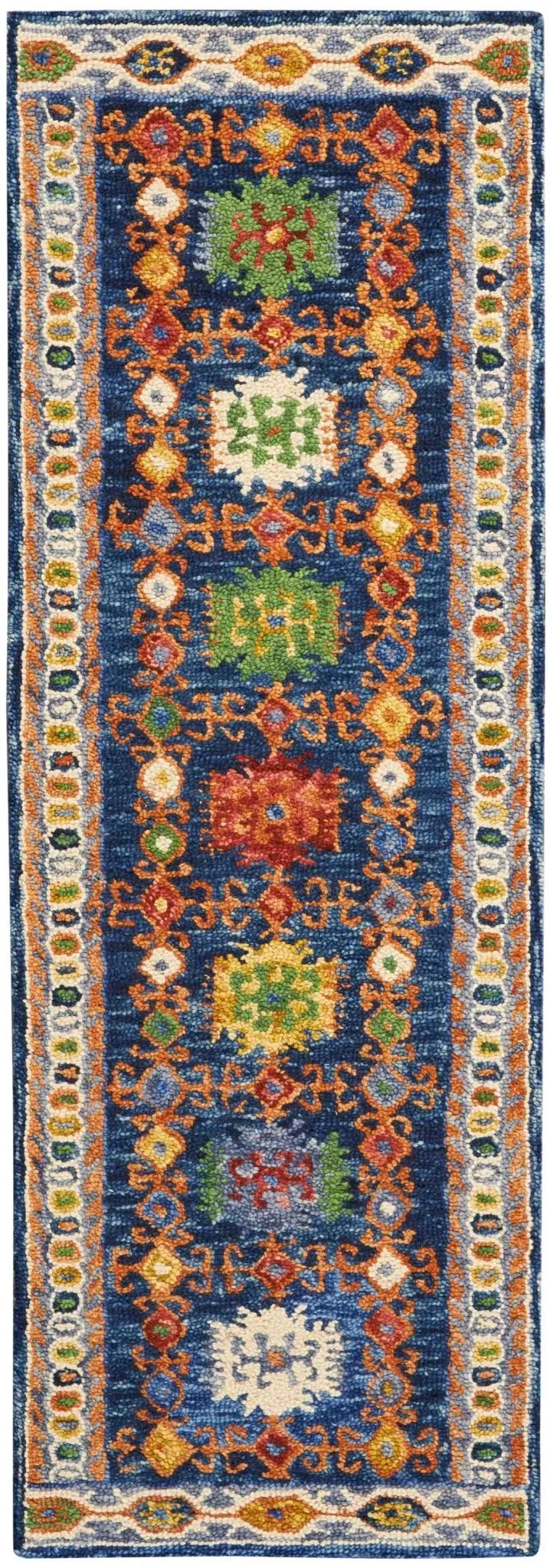 Vibrant VIB09 Navy Rug