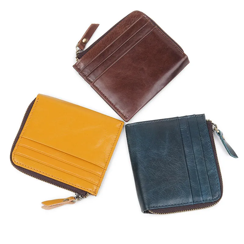 YAAGLE Unisex Mini Zipper Purse Card Slots YG8448
