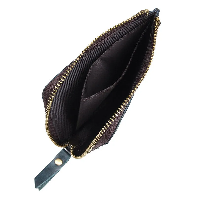 YAAGLE Unisex Mini Zipper Purse Card Slots YG8448