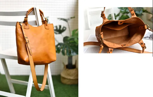 YAAGLE  Women Real Leather British Style Briefcase Handbag YG0818